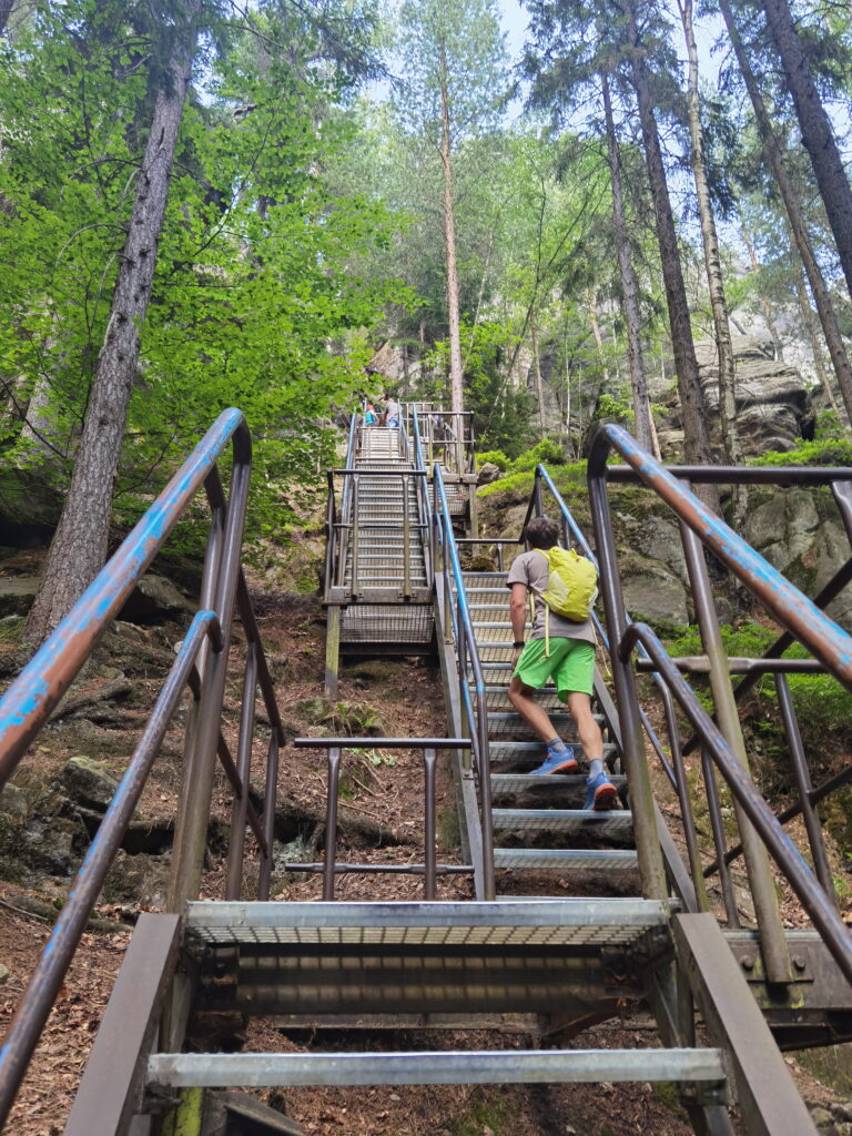 Adersbacher Felsenstadt wandern