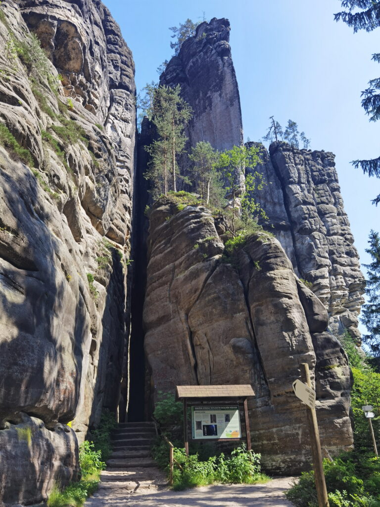 Felsenstädte Tschechien, die du gesehen haben solltest: Weckelsdorfer Felsenstadt